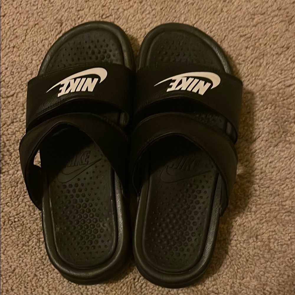 Nike Black Slide Sandals